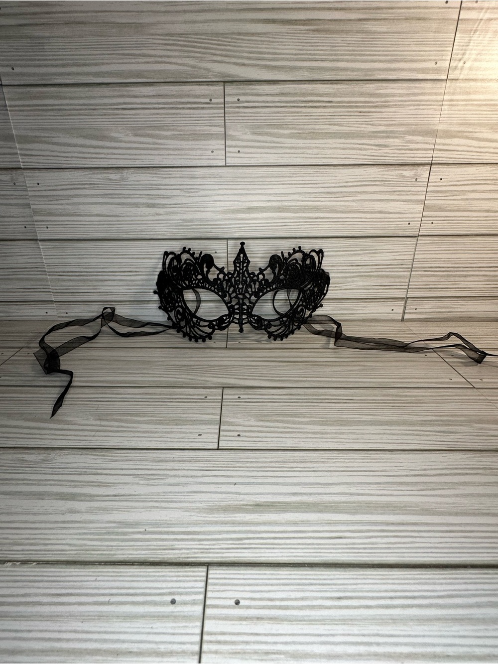 Black His And Hers Masquerade Mask Set Party Elegant Romantic Costume Halloween - Picture 5 of 9